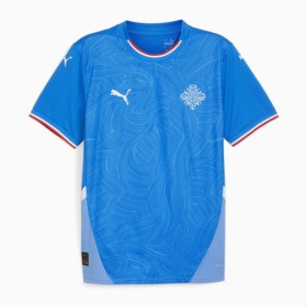 Jalkapallo Pelipaidat/Peliasut Islanti Kotipelipaita 2024